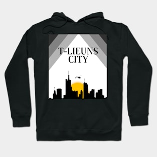 t-lieuns sunset city Hoodie